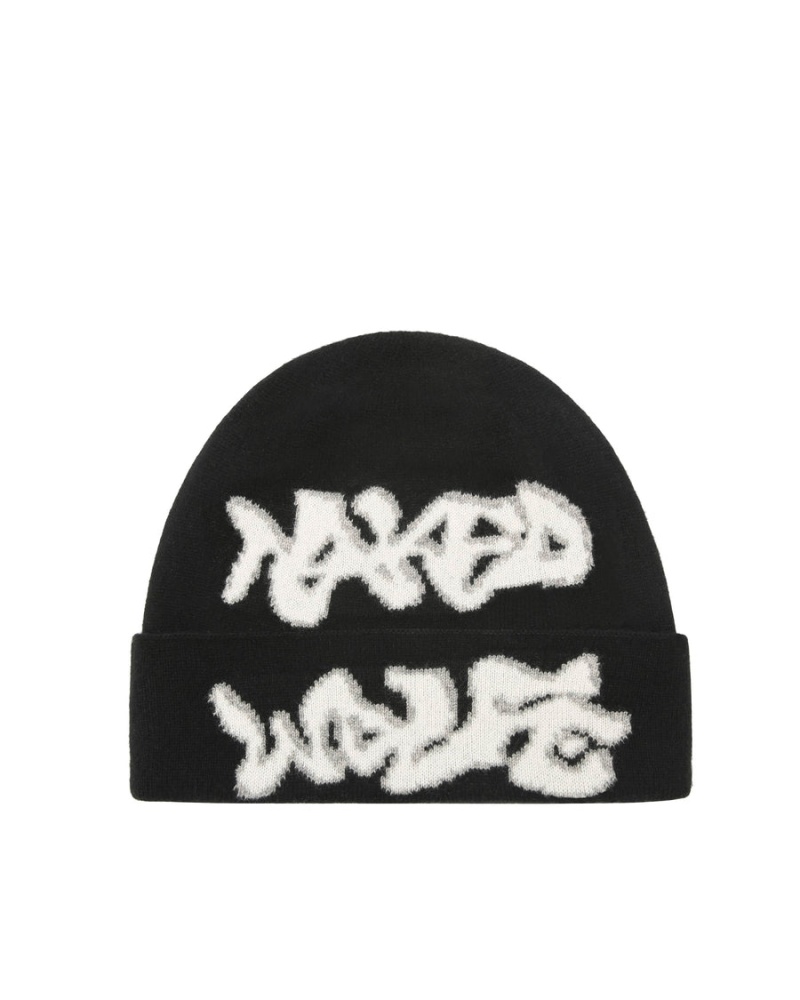 Naked Wolfe Cap Muške Beanie Crne | LRZ4820DO