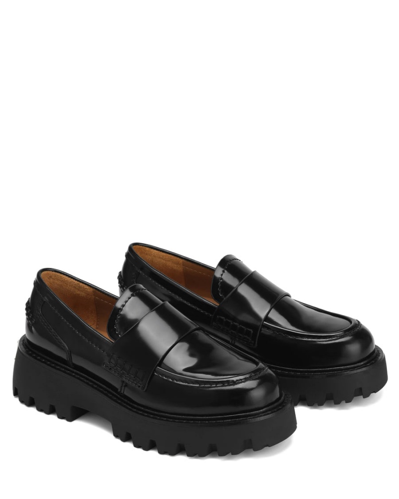 Naked Wolfe Flawless Box Ženske Loafers Crne | EQY1289OI