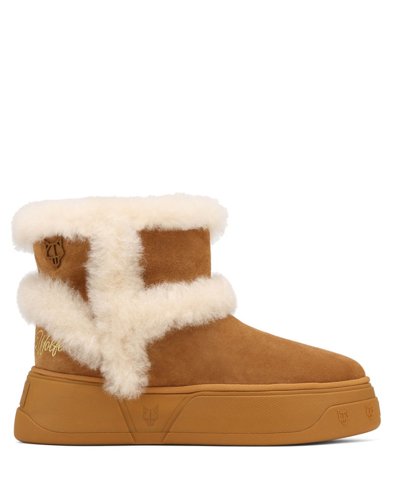 Naked Wolfe K-01 Shearling Muške Cizme Smeđe | XHR922TN