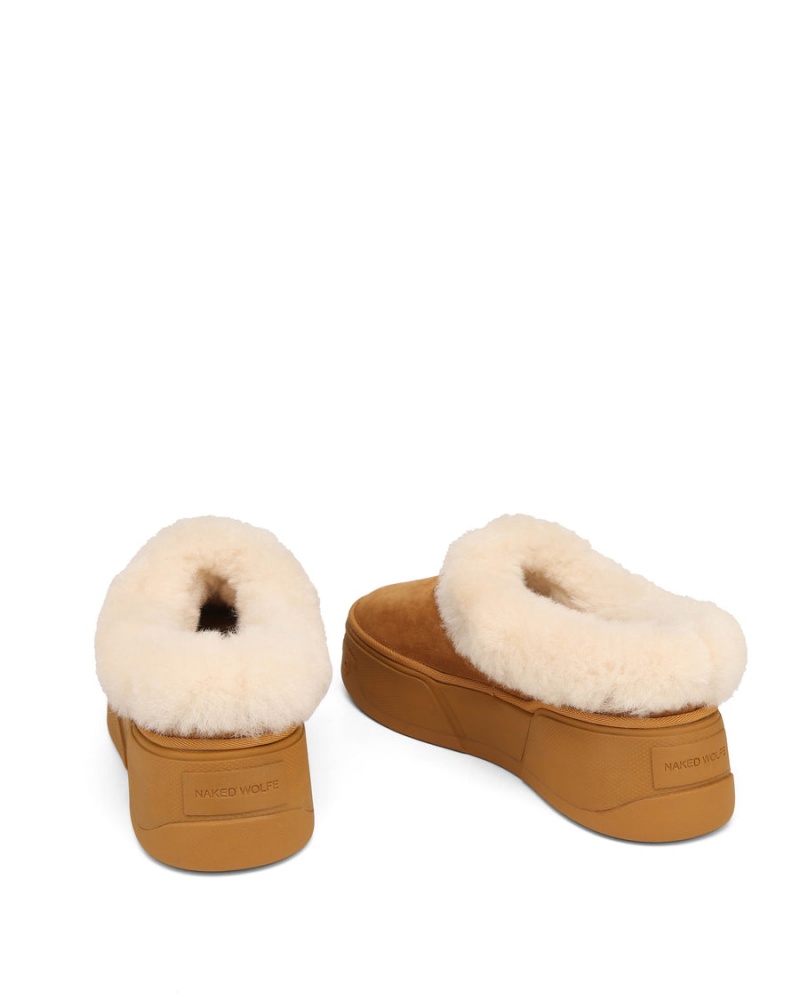 Naked Wolfe K-02 Shearling Muške Cizme Smeđe | CIO4888AK