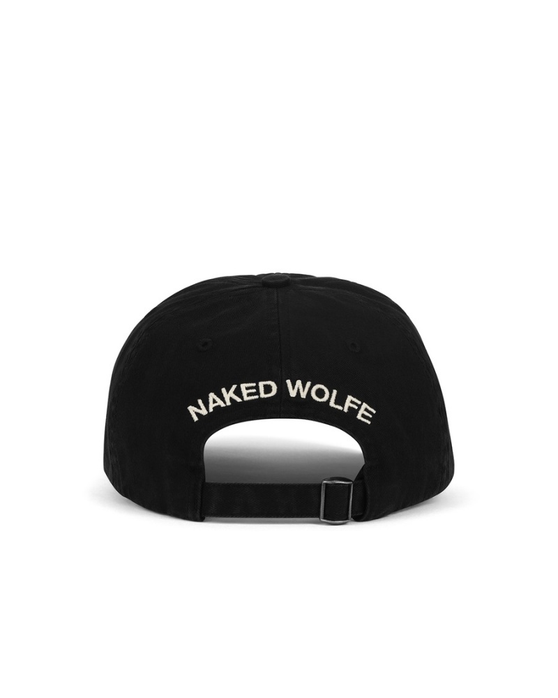 Naked Wolfe Pure Baseball Muške Kape Crne | OEI8990NP