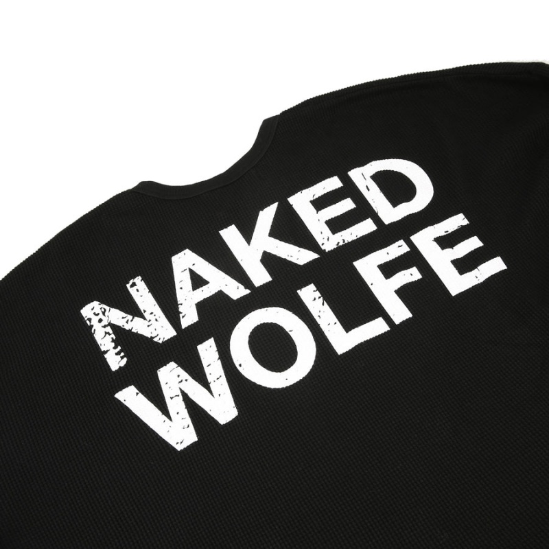 Naked Wolfe Thermal Muške Dukserice Crne | FKD239CW